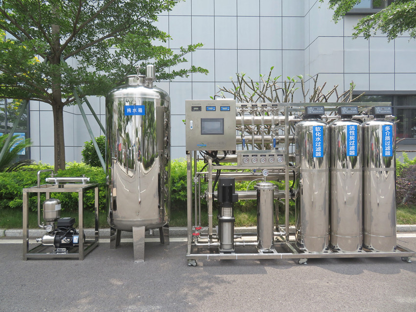 500L/H全自動二級反滲透純化水設備